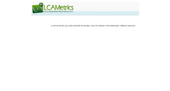 Desktop Screenshot of lcametrics.com